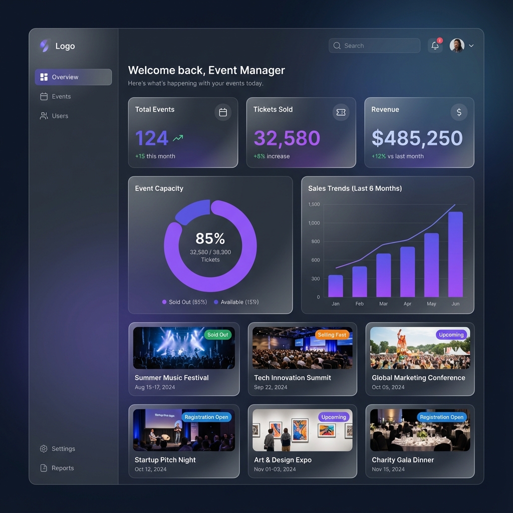 Web Dashboard Interface